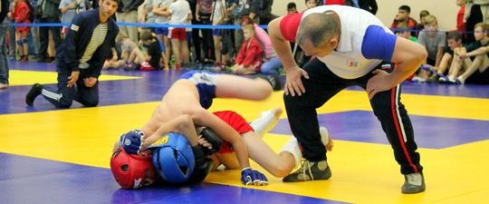 Администрация ДОСААФ посетила турнир по боевому самбо Кубок «Наследие»