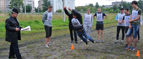 Сдача нормативов ГТО