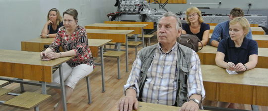 Собрание с родителями обучающихся курсантов