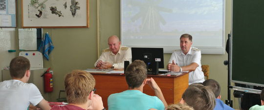 Провели урок мужества посвященный Дню ВМФ