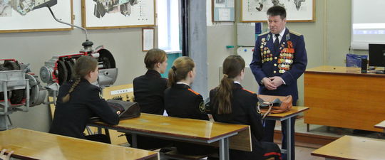 Прошел урок мужества посвященный Дню ВВС