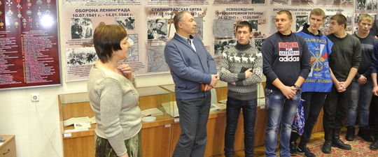 Курсанты посетили музей ВА ВКО