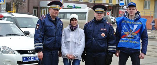 Сотрудники ДОСААФ приняли участие  в акции «Вежливый водитель»