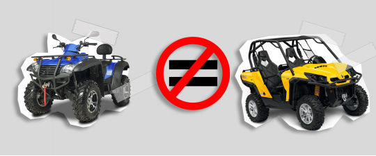 Квадроцикл и квадрицикл как различить и нужны ли права?